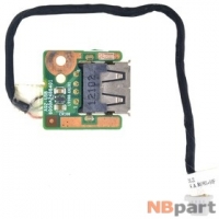 Шлейф / плата Toshiba NB510 / 6050A2488401 на USB