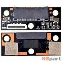 Шлейф / плата IRBIS NB137 / P314-SSD-REV01 подключения SSD