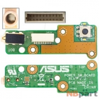 Шлейф / плата Asus N76 / POWER SW BOARD REV 2.2 на кнопки включения