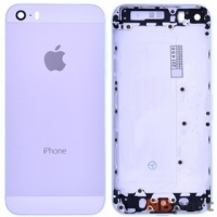 Задняя крышка Apple Iphone 5S / серебристый