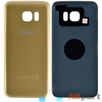 Задняя крышка Samsung Galaxy S7 edge (SM-G935FD) / золото