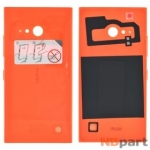 Задняя крышка Nokia Lumia 730 Dual sim (RM-1040) / оранжевый