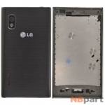 Задняя крышка LG Optimus L5 E612 / черный