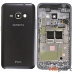 Задняя крышка Samsung Galaxy J1 (2016) (SM-J120F/DS) / черный