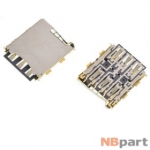 Разъем Nano-Sim 13-14mm x 9-10mm x 1,2mm HTC Desire 826 KA-219