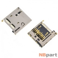 Разъем MicroSD 15-16mm x 13-14mm x 1,3mm HTC Desire 816 KA-138