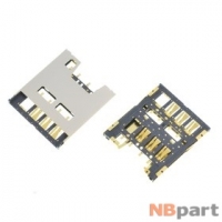 Разъем Micro-Sim 21-22mm x 13-14mm x 1,2mm Gionee GN151