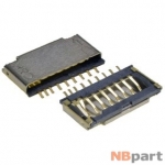 Разъем MicroSD 6-7mm x 11-12mm x 1,6mm